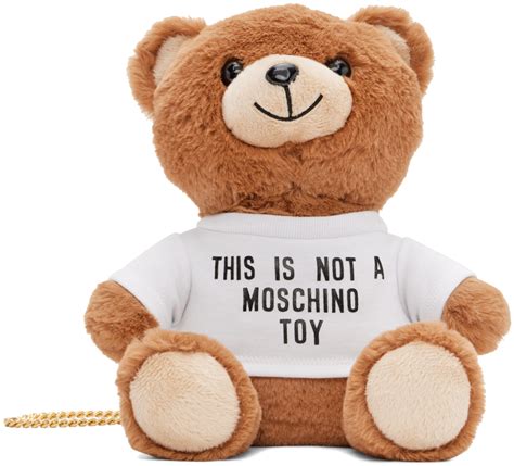 moschino teddy bear bag